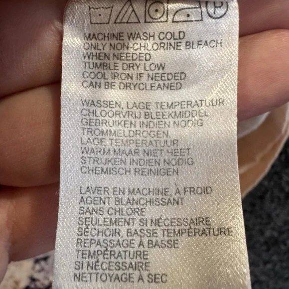 Harley Davidson L/S Button Up Shirt Cream /Orange Color Womens 2XL Nevada Co - Picture 6 of 8